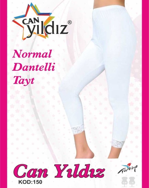 150 PAÇA DANTELLİ KADIN TAYT