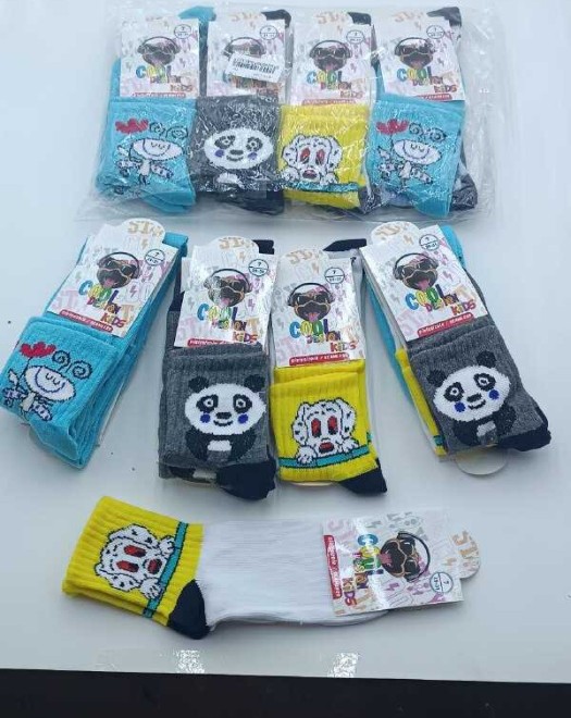 KOLEJ KARİKATÜRLÜ KADIN ÇORAP