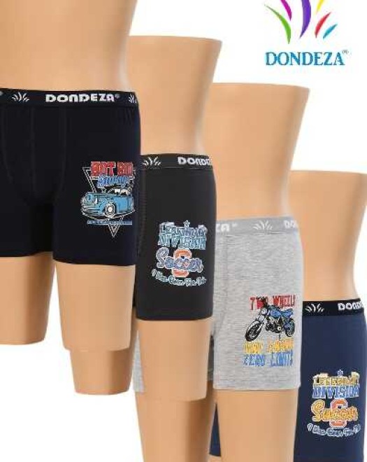 501 BASKILI ERKEK ÇOCUK BOXER