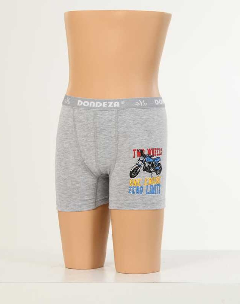 501 BASKILI ERKEK ÇOCUK BOXER