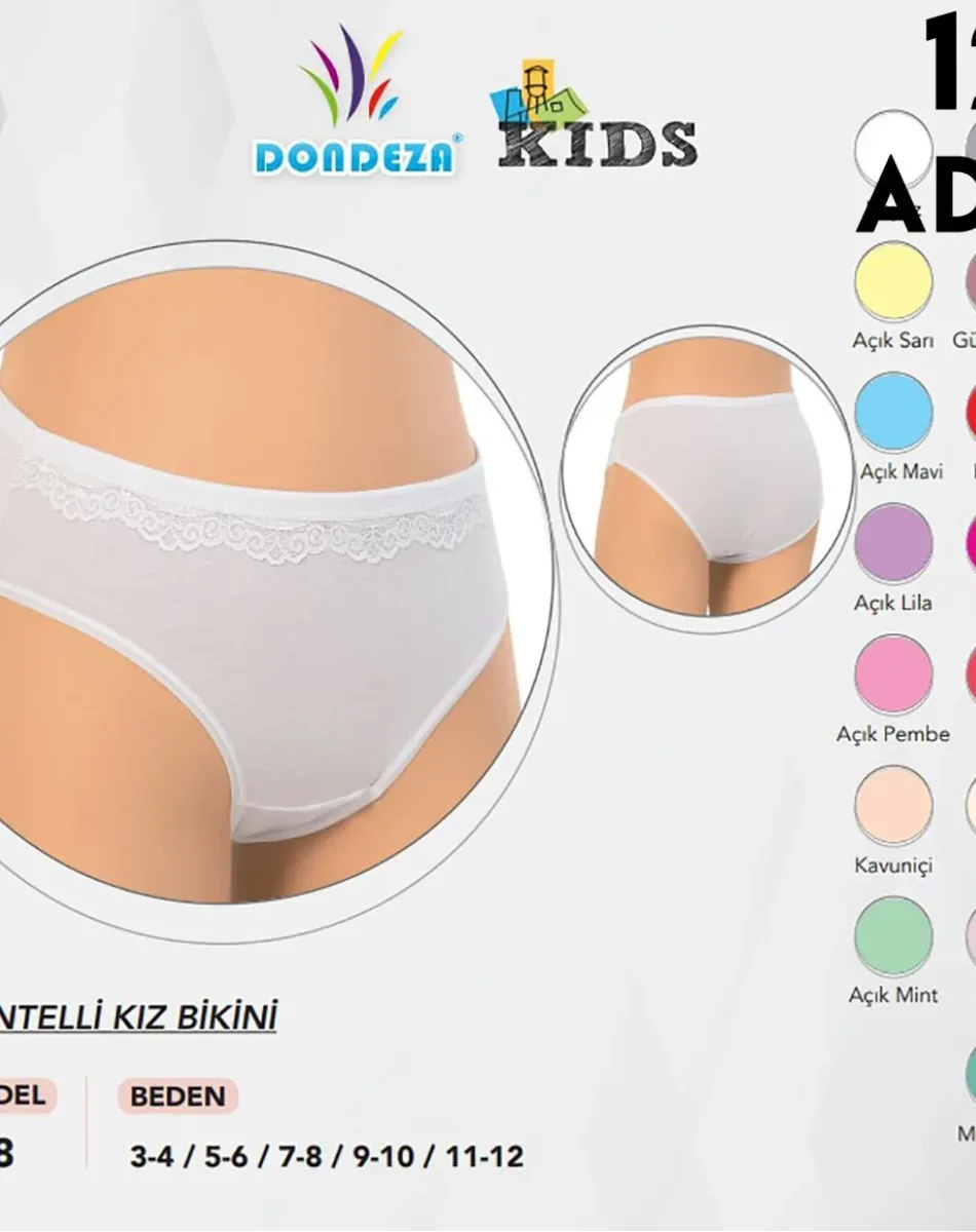 408 KIZ ÇOCUK BİKİNİ