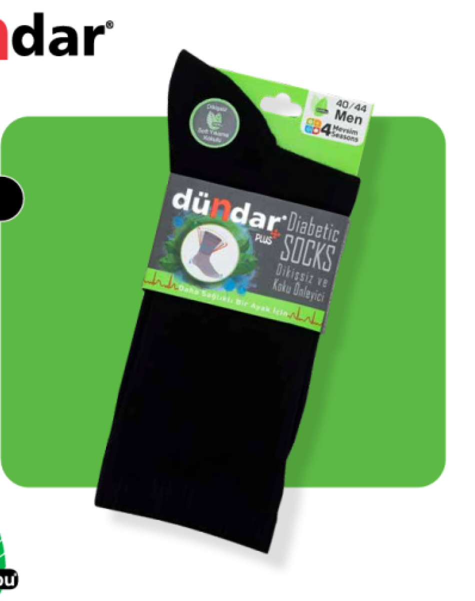 6982 DİYABETİK BAMBU YIKAMALI PARFÜMLÜ ERKEK ÇORAP