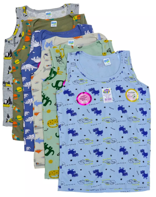 2510 ERKEK ÇOCUK DESENLİ ATLET