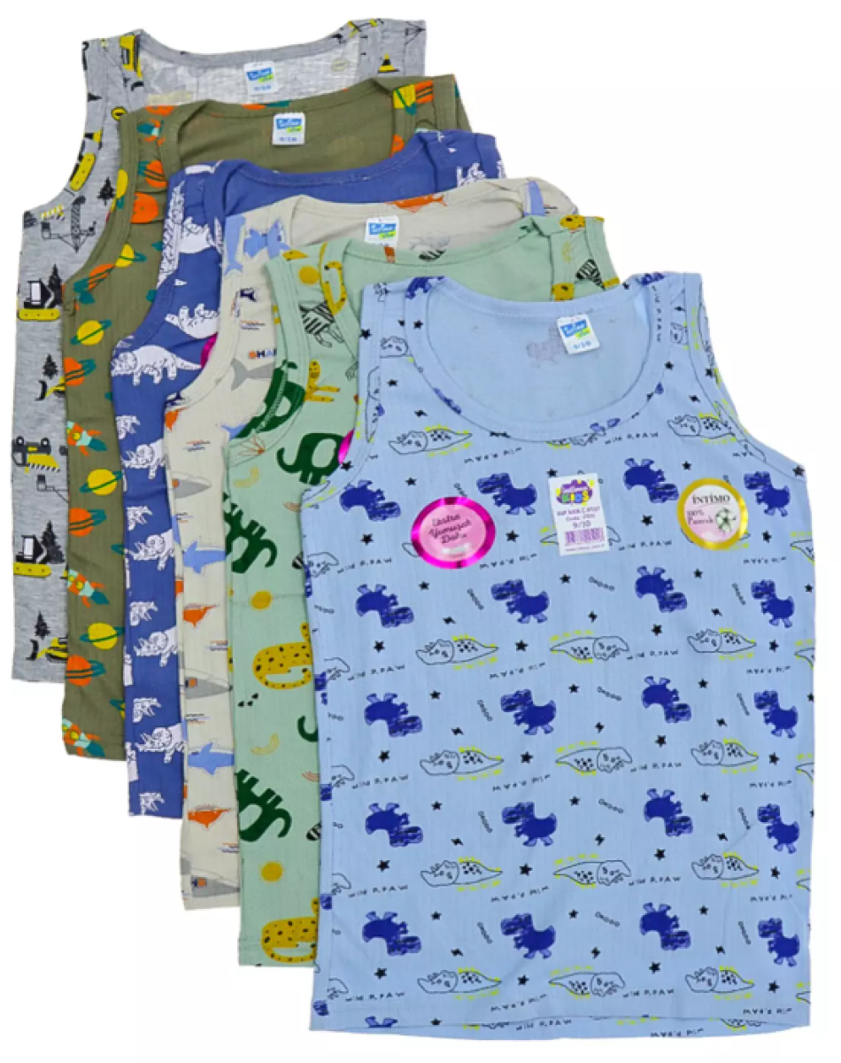 2510 ERKEK ÇOCUK DESENLİ ATLET