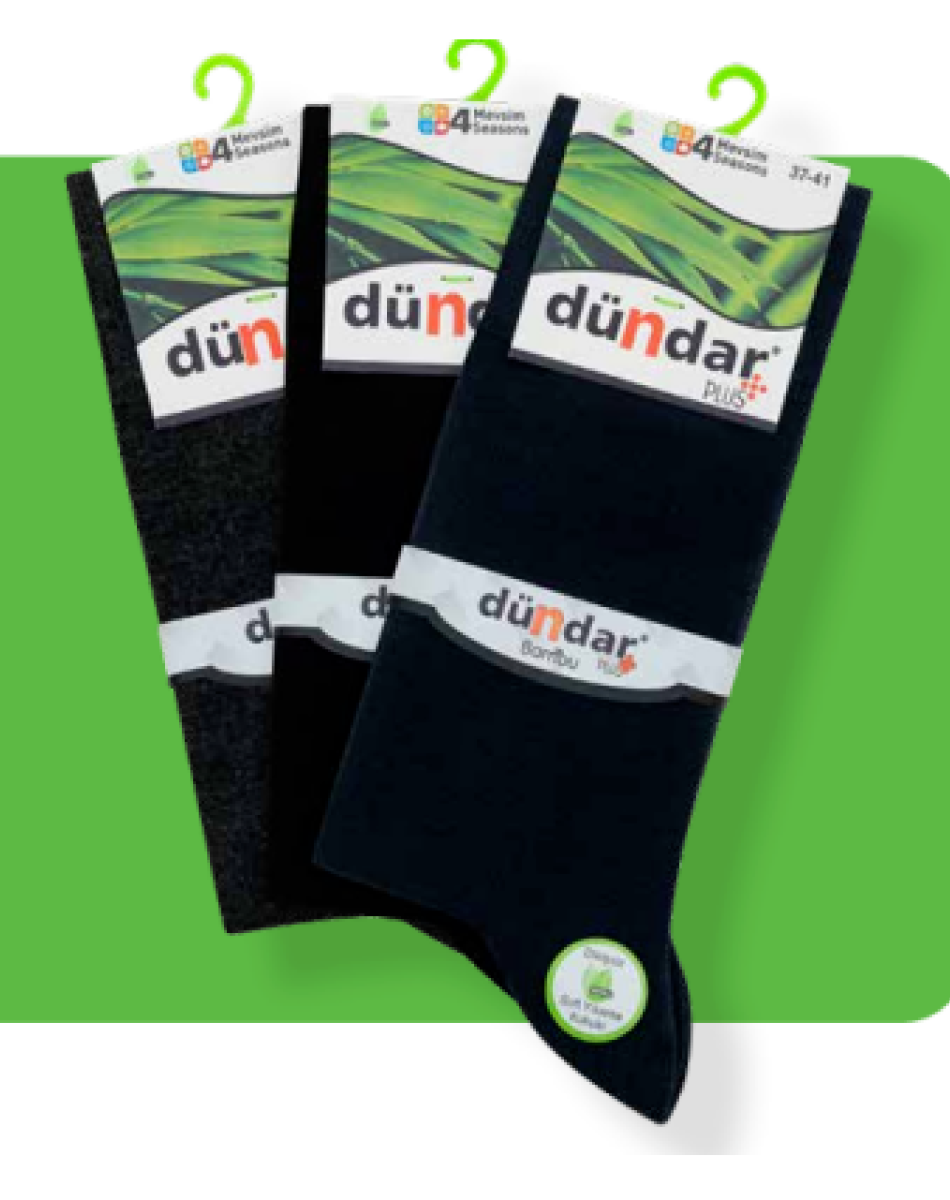 4780 ERKEK BAMBU 4 MEVSM ÇORAB 37/41 GARSON