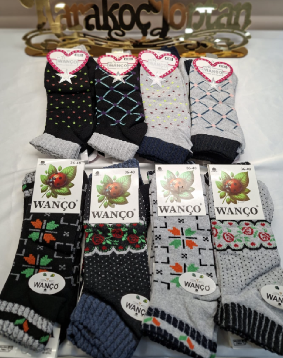 DESENLİ BAYAN PATİK