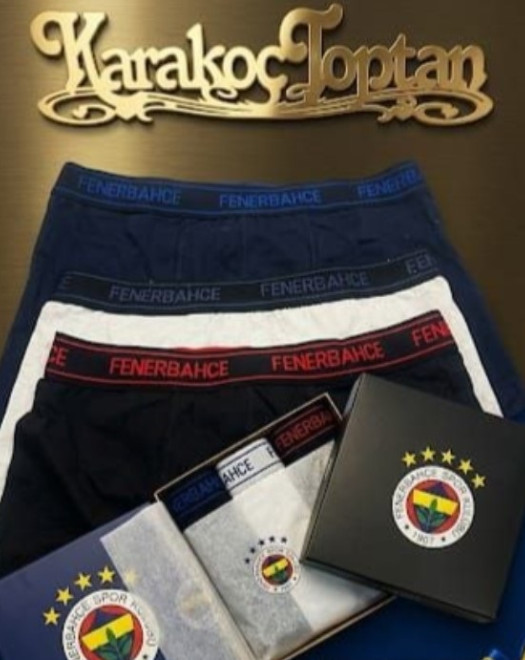 TARAFTAR 3'LÜ ERKEK BOXER