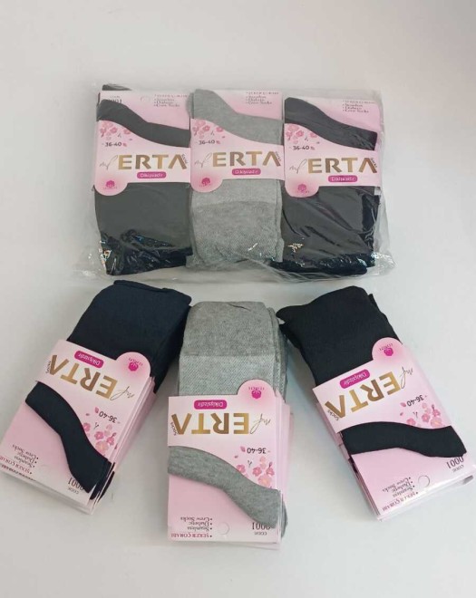 DİKİŞSİZ DİYABETİK KADIN ÇORAP