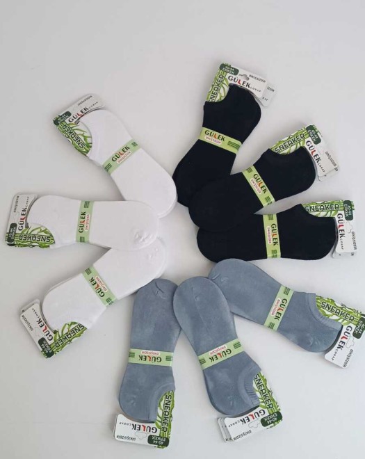 ERKEK  BAMBU DİKİŞSİZ ERKEK SNEAKERS ÇORAP