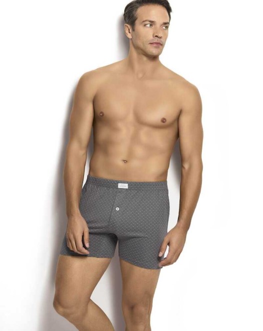 130 ERKEK DÜĞMELİ DESENLİ BOXER ASORTİ