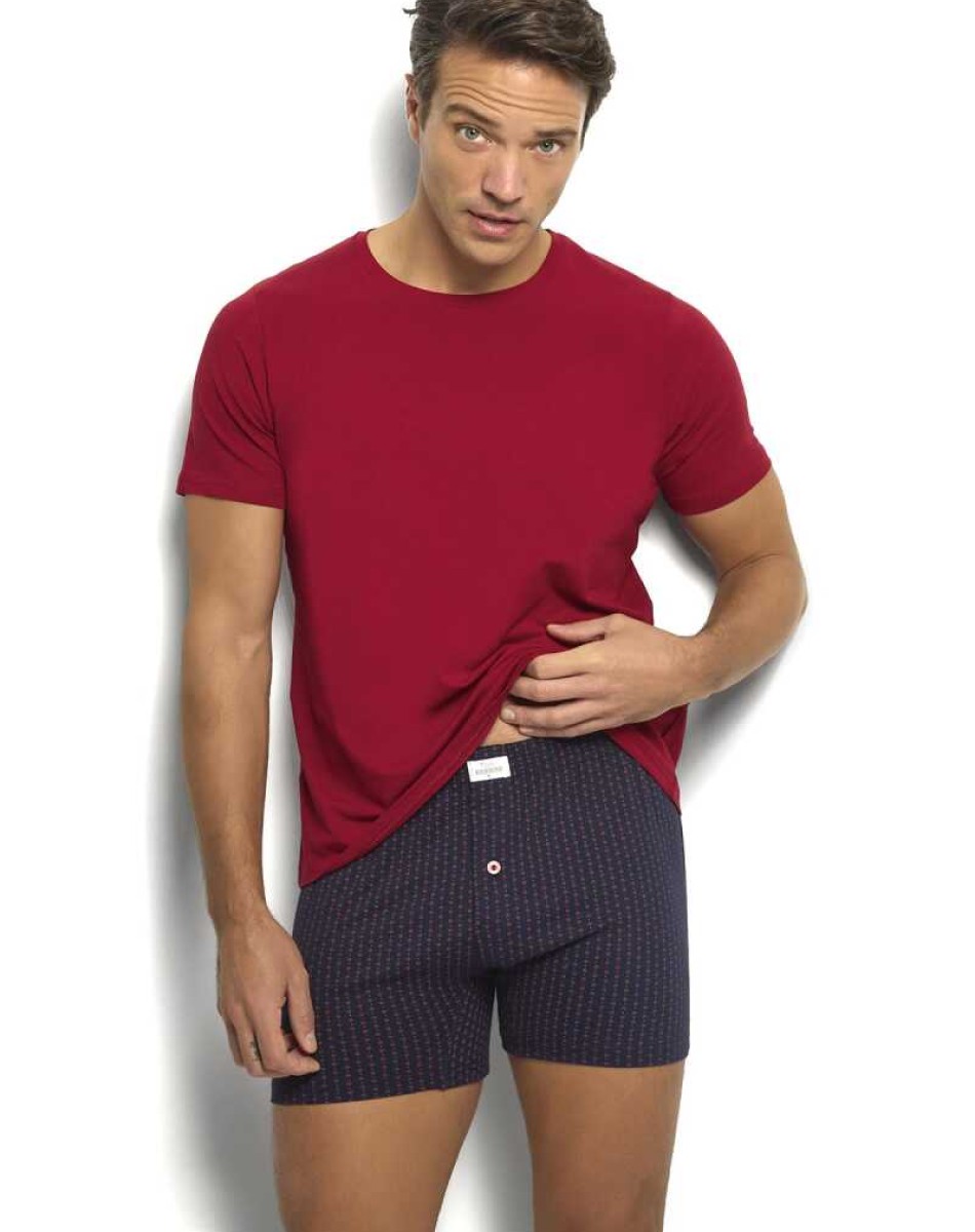 130 ERKEK DÜĞMELİ DESENLİ BOXER ASORTİ