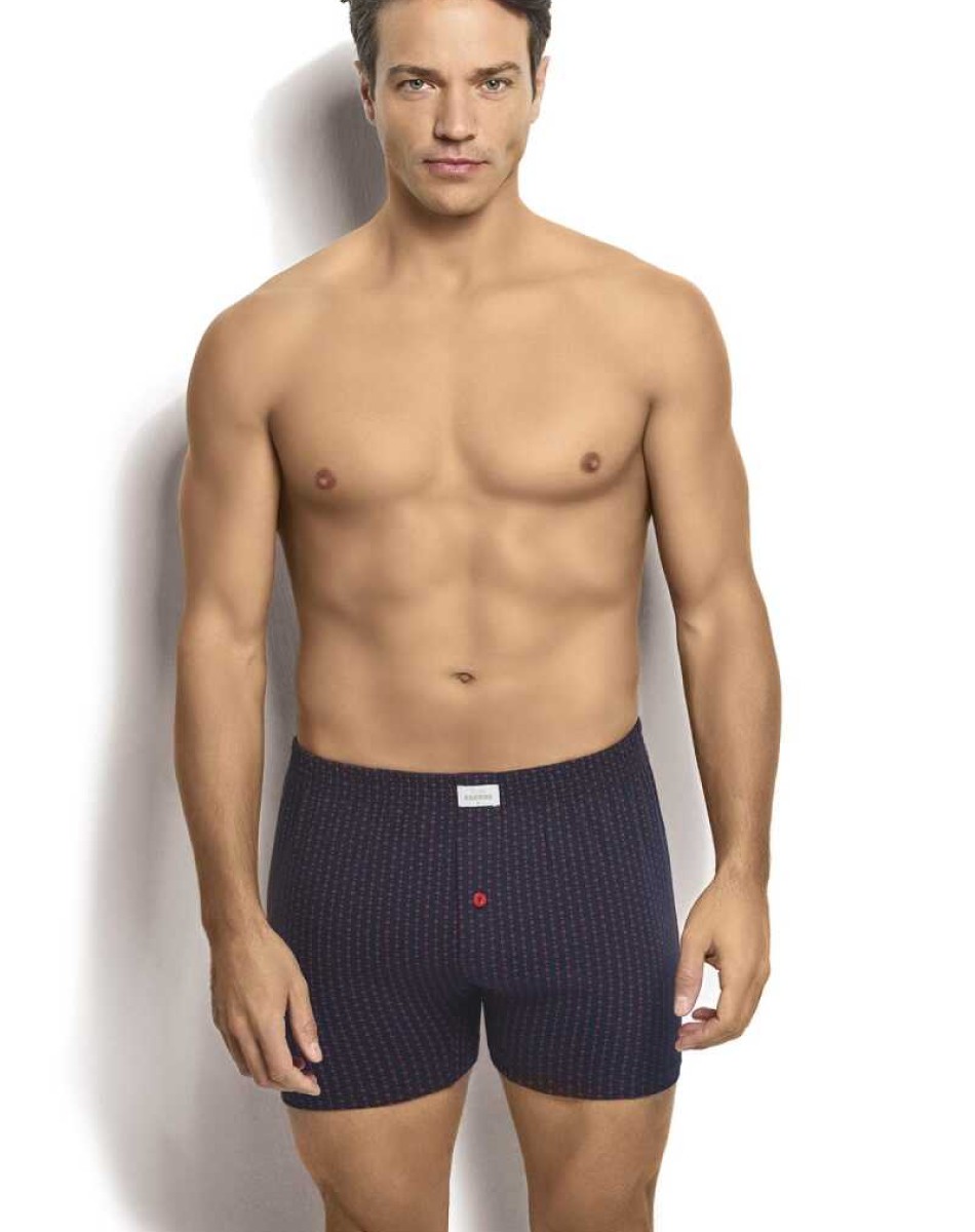 130 ERKEK DÜĞMELİ DESENLİ BOXER ASORTİ