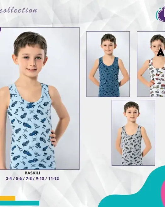 1014 ERKEK ÇOCUK EMPİRME ATLET