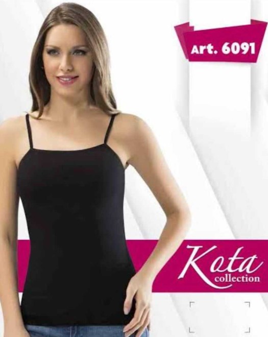 6091 DÜZ İP ASKILI KADIN ATLET