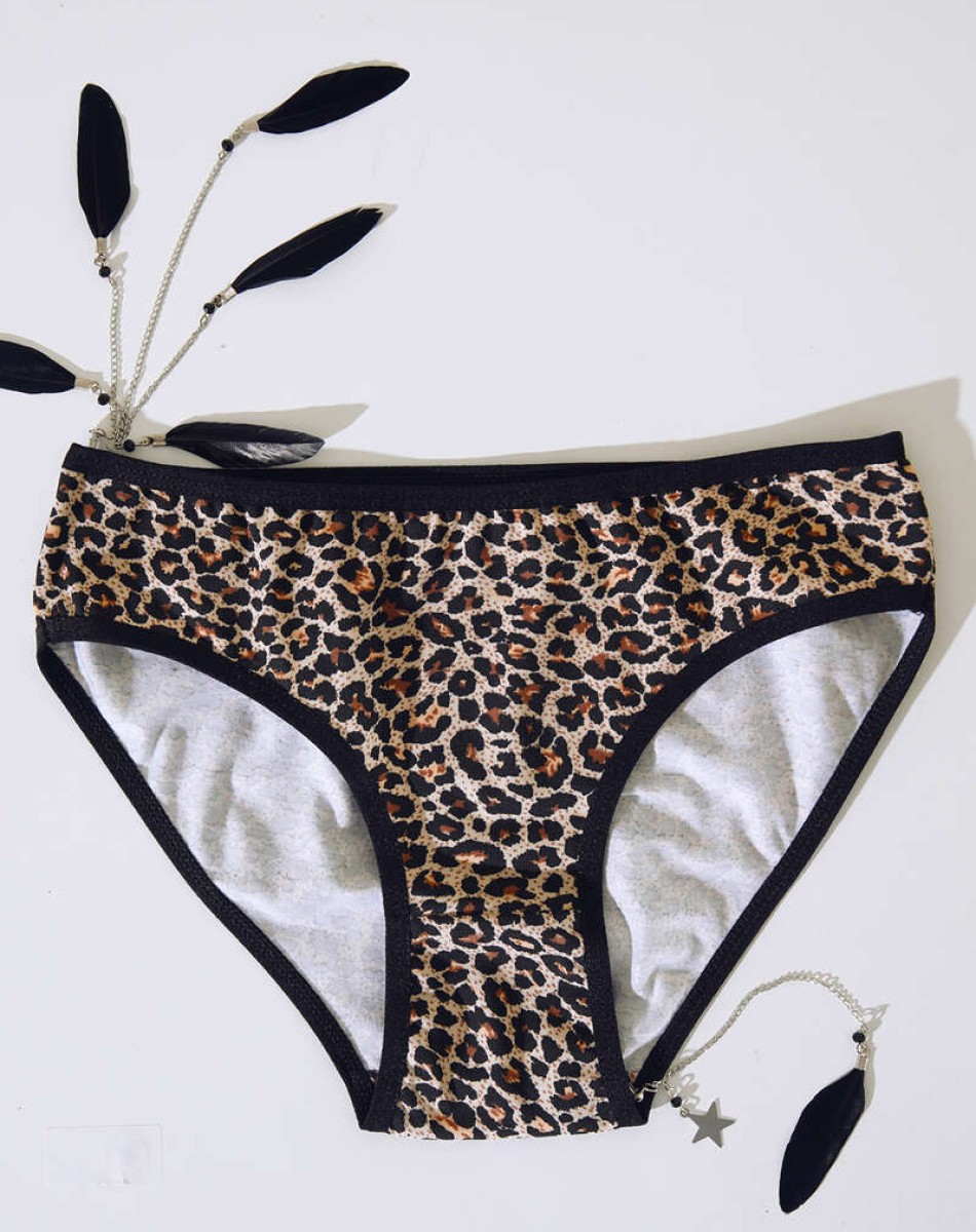 201 L DESENLİ KADIN KÜLOT