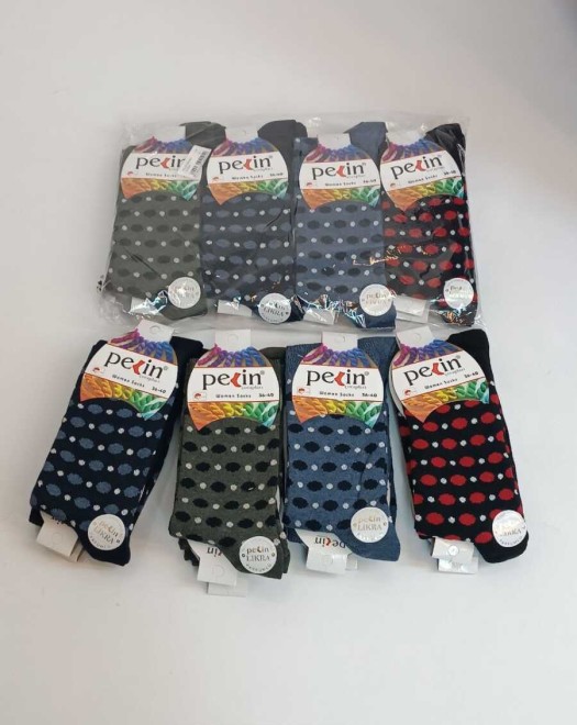 KADIN SOKET DESENLİ ÇORAP