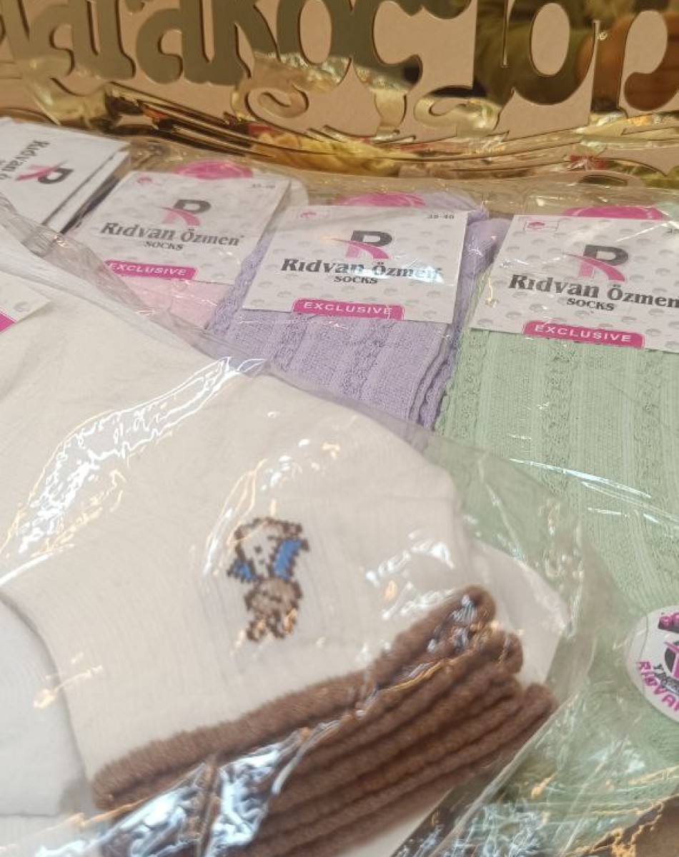 BAYAN PATİK ÇORAP +