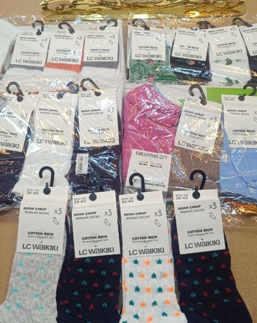 ÜÇLÜ BAYAN PATİK + ÜÇLÜ BAYAN PATİK +