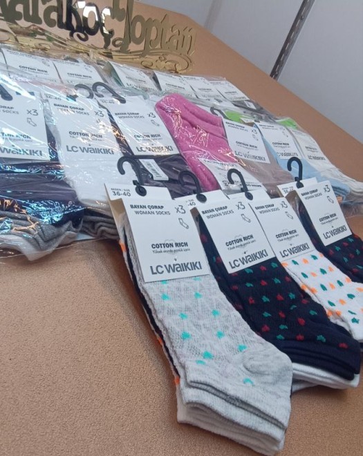 ÜÇLÜ BAYAN PATİK + ÜÇLÜ BAYAN PATİK +