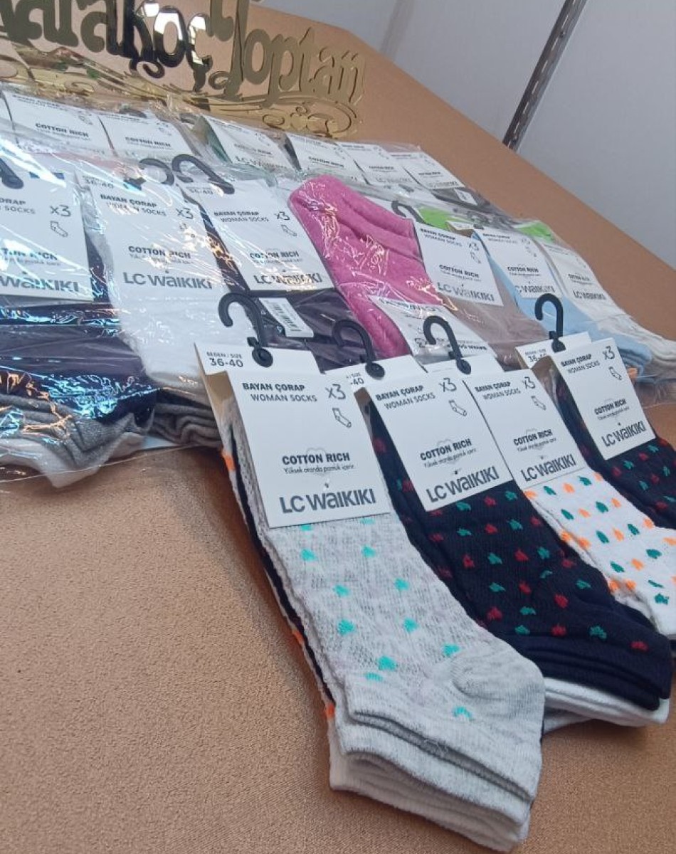 ÜÇLÜ BAYAN PATİK +