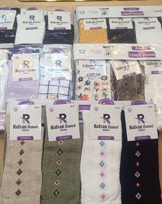 BAYAN ÇORAP + BAYAN ÇORAP +