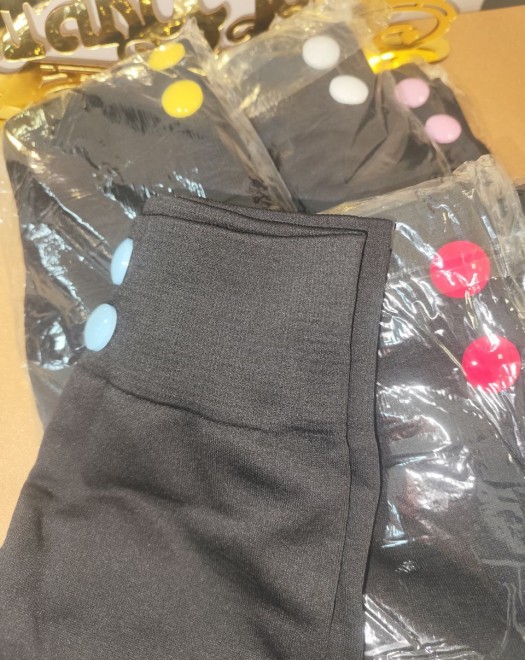 HAVLU DÜĞMELİ TAYT