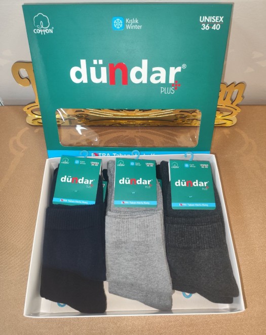 UNİSEX COTTON EXTRA TABAN HAVLU KONÇ BAYAN ÇORAP