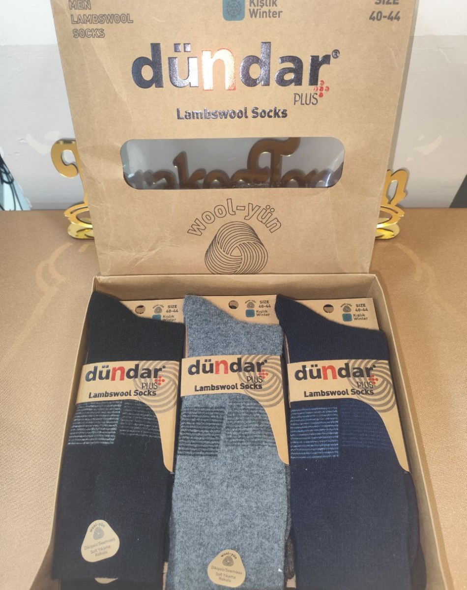 ERKEK LAMBSWOOL YÜN ÇORAP