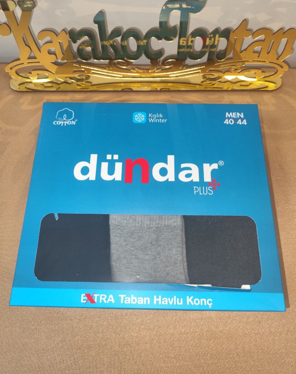 COTTON EXTRA TABAN HAVLU KONÇ ERKEK ÇORAP