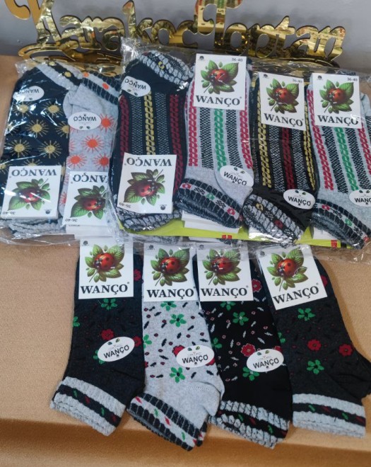 DESENLİ BAYAN PATİK