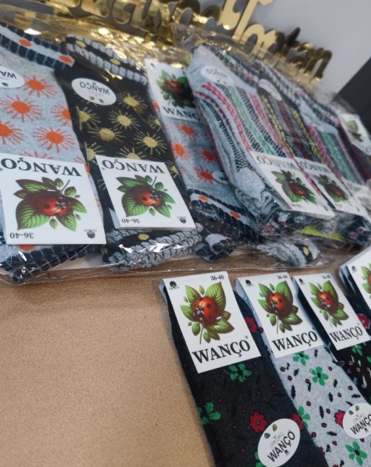 DESENLİ BAYAN PATİK