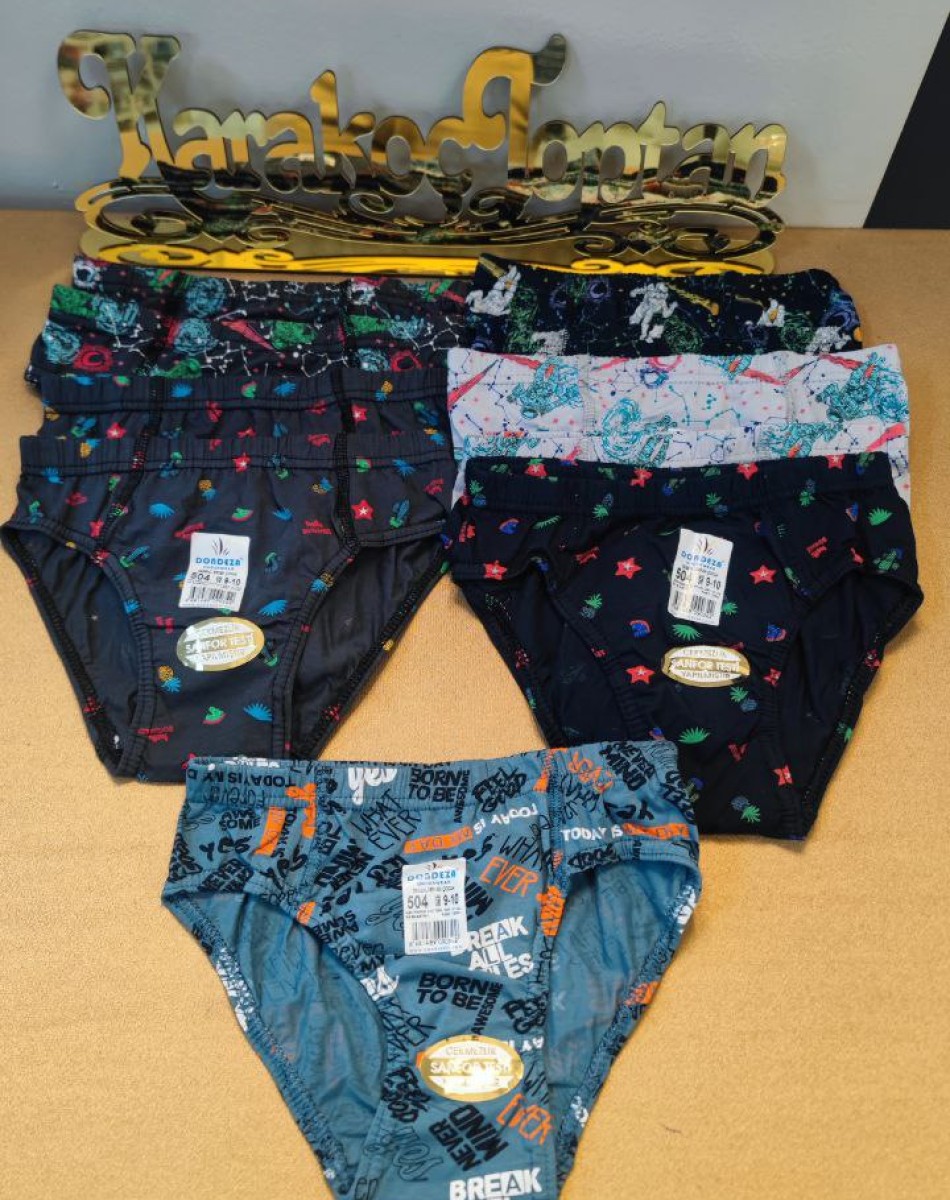 504 ERKEK ÇOCUK SLİP KÜLOT