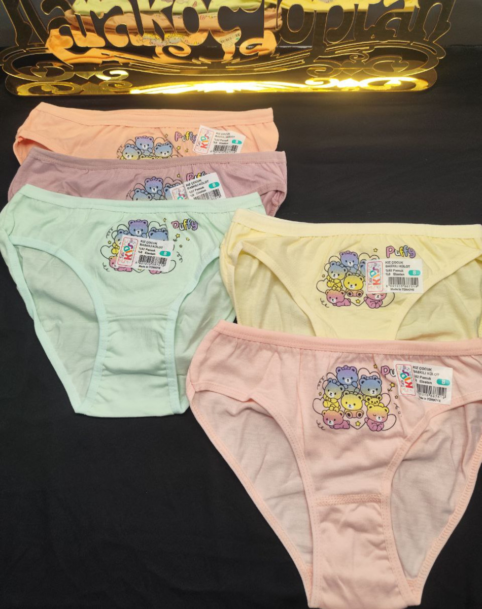 ÇOCUK KIZ BASKILI BİKİNİ