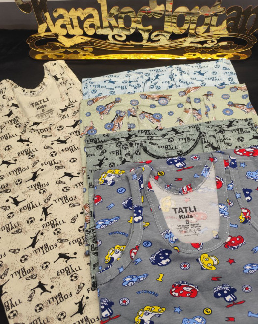 ERKEK ÇOCUK DESENLİ ATLET