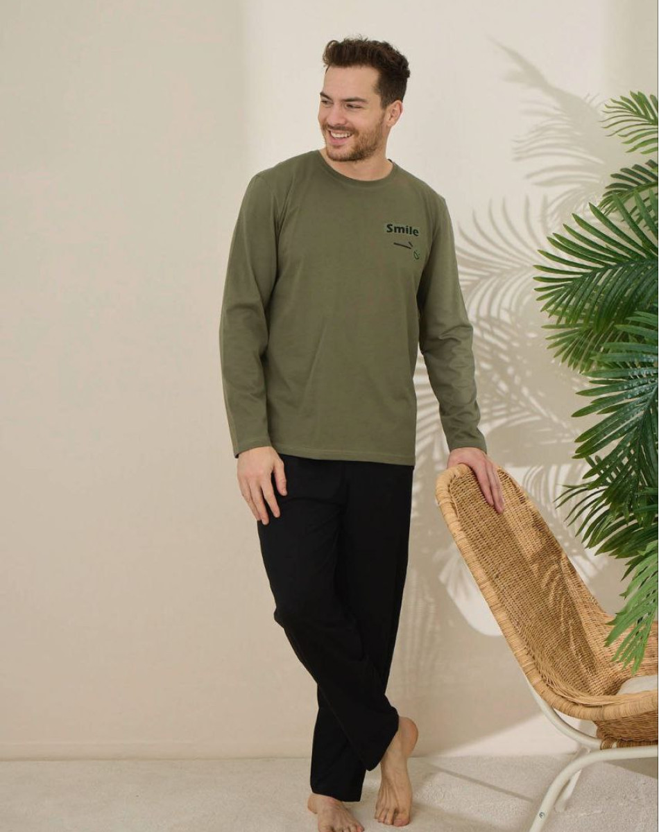 6150 ERKEK UZUN KOL PİJAMA TAKIMI