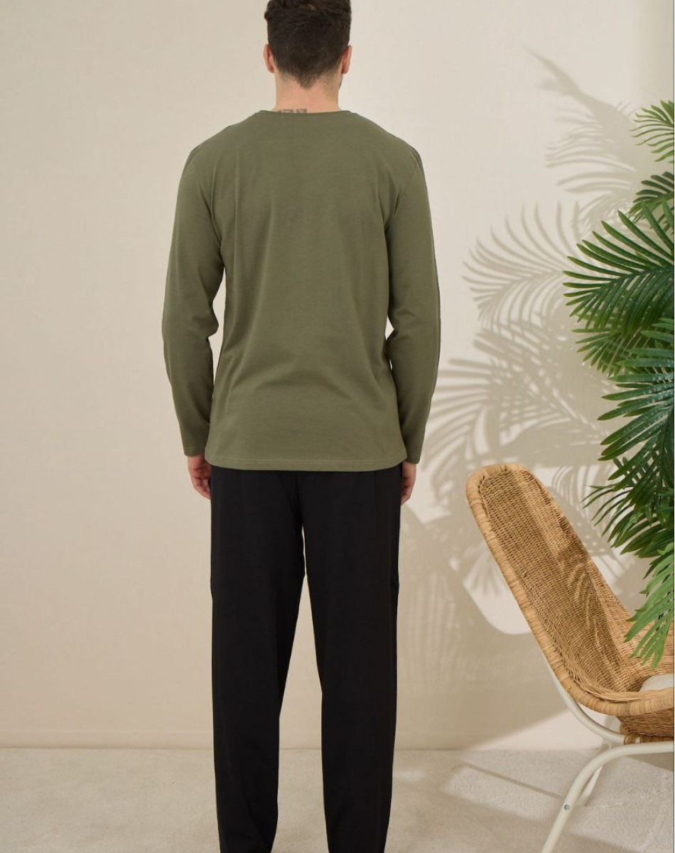 6150 ERKEK UZUN KOL PİJAMA TAKIMI