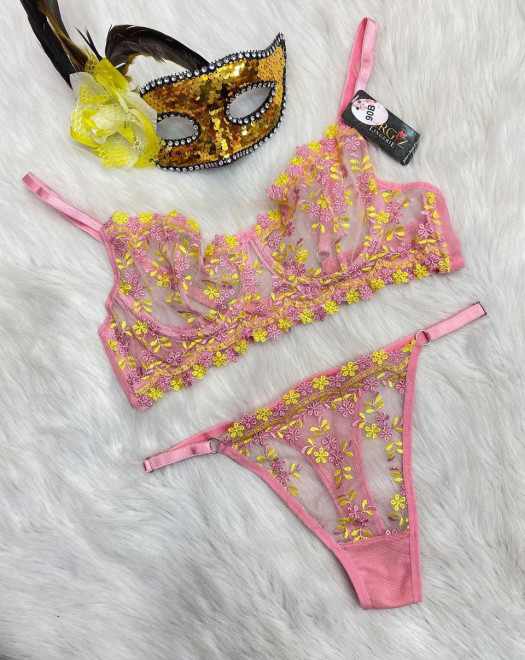 KAPSIZ RENKLİ SÜTYEN TAKIM