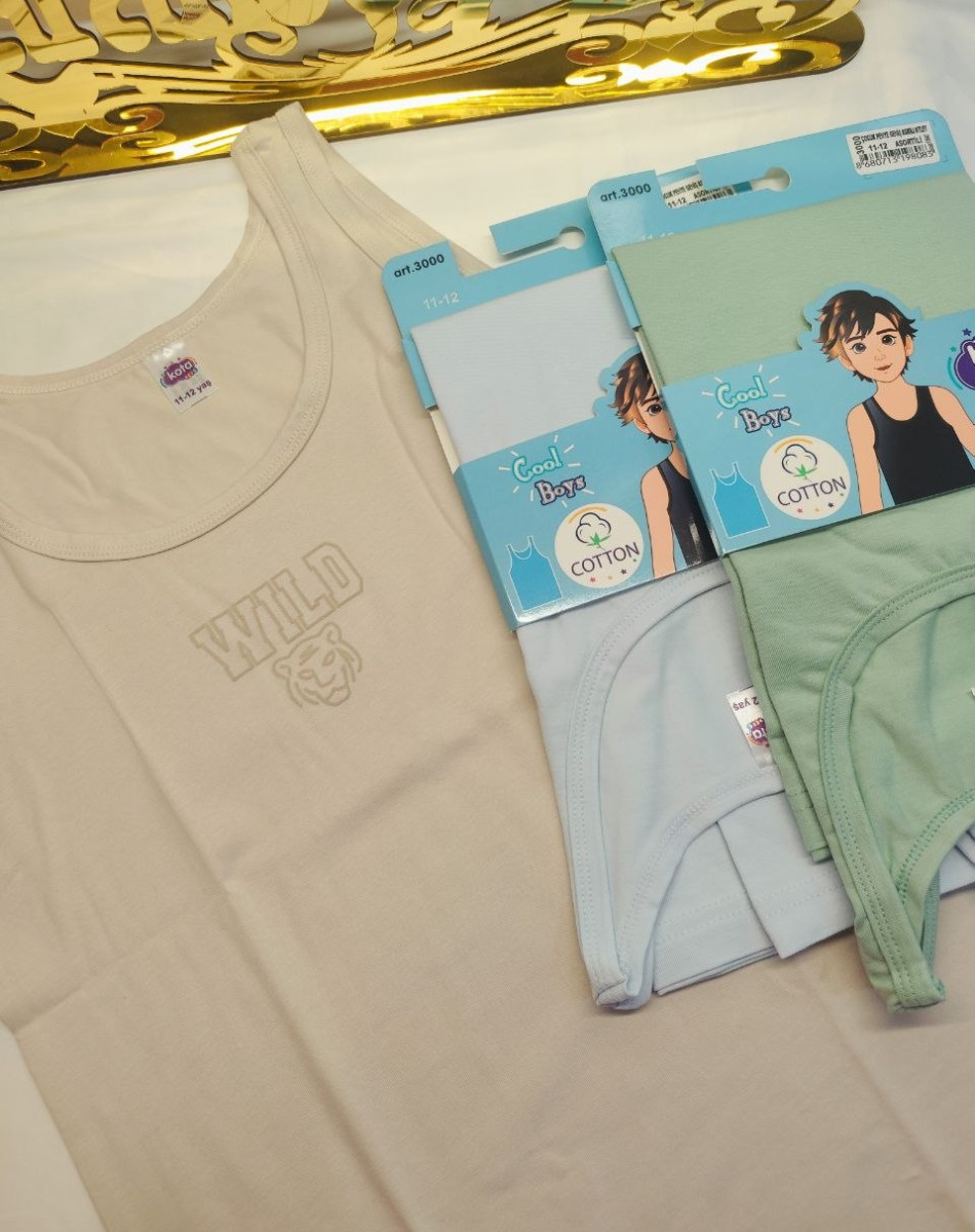 3000 ERKEK ÇOCUK BASKILI PENYE ATLET