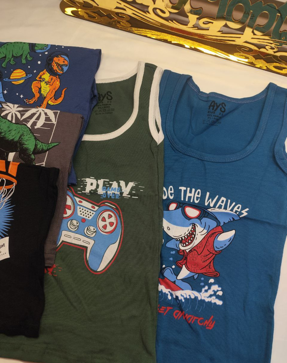 BASKILI ERKEK ÇOCUK ATLET