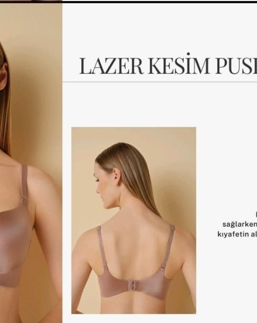 504 DESTEKLİ BALENSİZ B KAP LAZER DİKİŞSİZ SÜTYEN