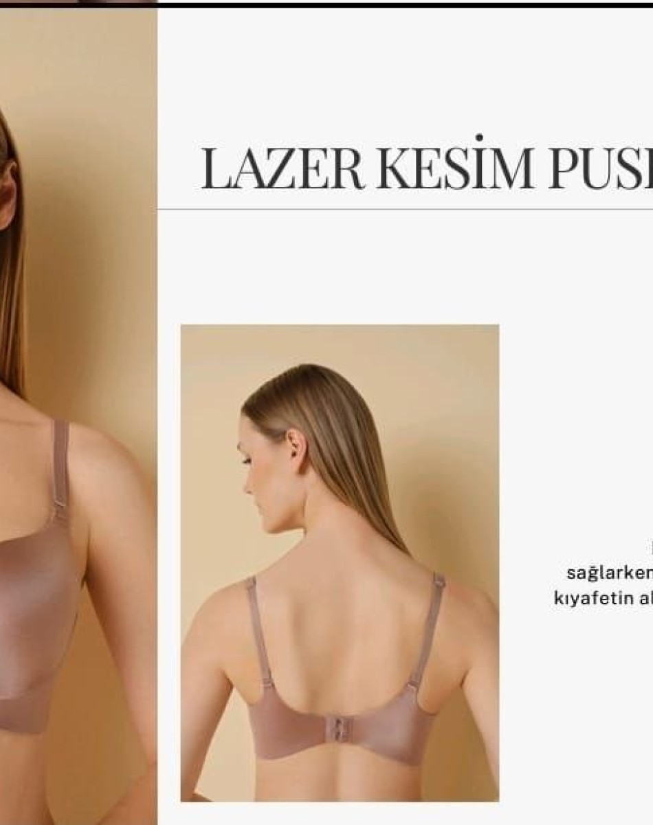 504 DESTEKLİ BALENSİZ B KAP LAZER DİKİŞSİZ SÜTYEN