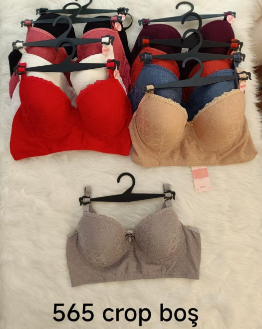 565 DANTELLİ BRALET BALENLİ İÇİ BOŞ SÜTYEN