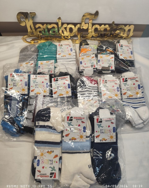 ÇOCUK ERKEK PATİK ÇORAP