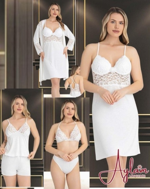 KUTULU LÜX PENYE 6'LI GELİN SETİ