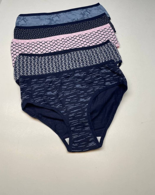 5 Lİ KADIN DESENLİ KUTULU KÜLOT