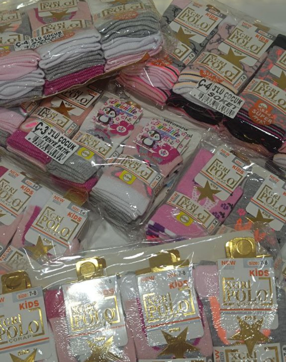 Ç-4 KIZ ÇOCUK SOKET ÇORAP +