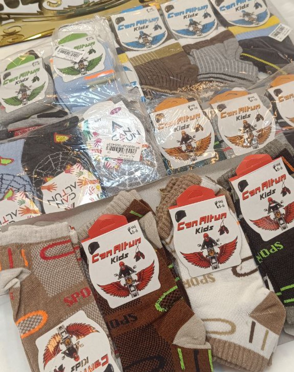 CAN ALTUN LÜX ERKEK ÇOCUK PATİK +