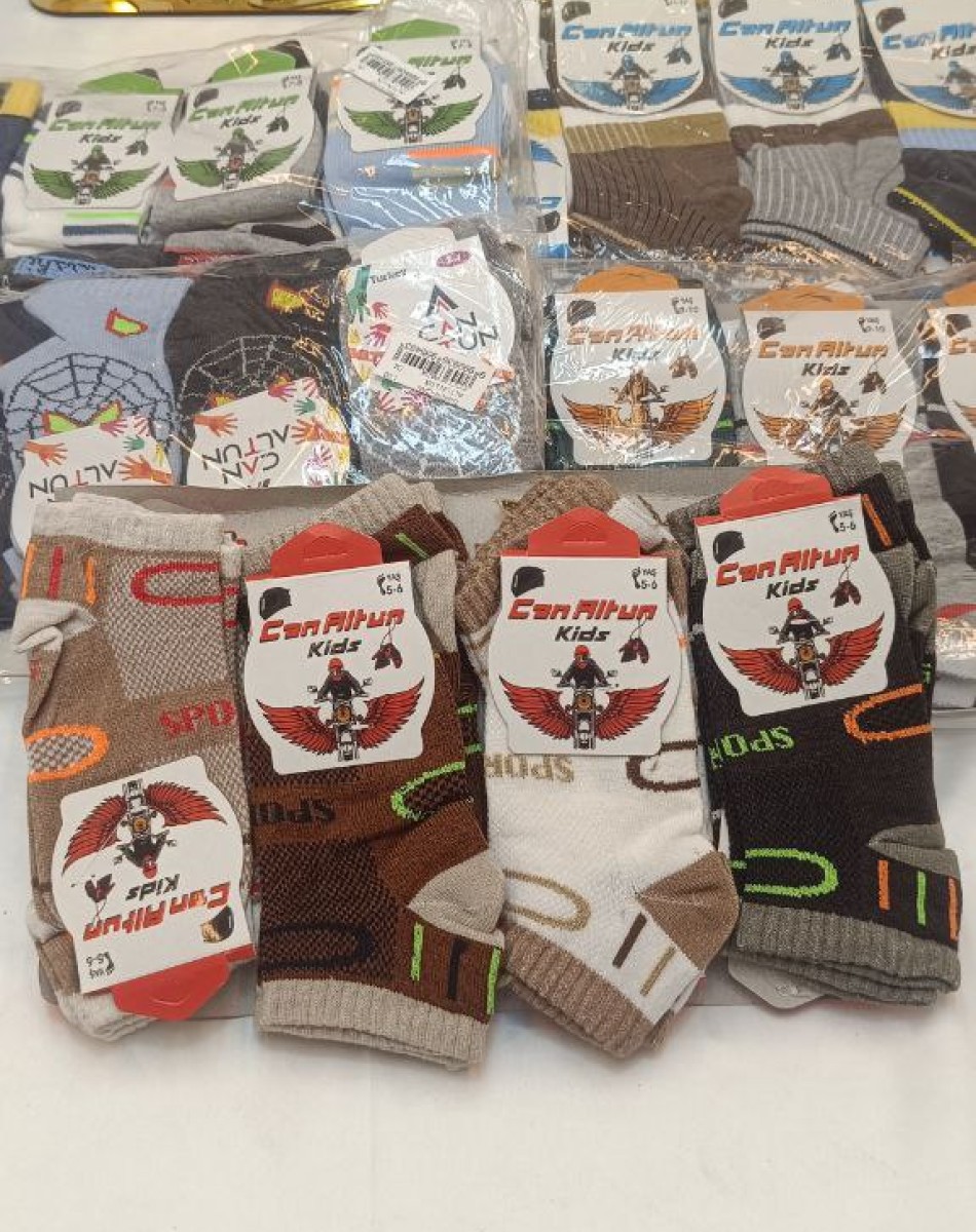 CAN ALTUN LÜX ERKEK ÇOCUK PATİK +