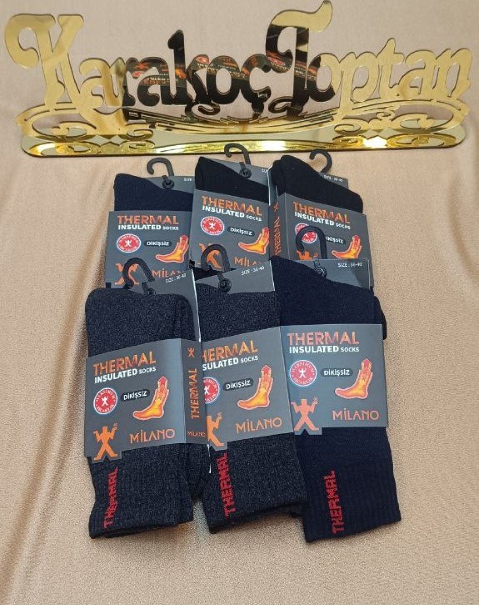 THERMAL DİKİŞSİZ HAVLU ÇORAP