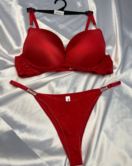 610 DAMLA TAŞLI MİKRO DOLGULU SÜTYEN TAKIM